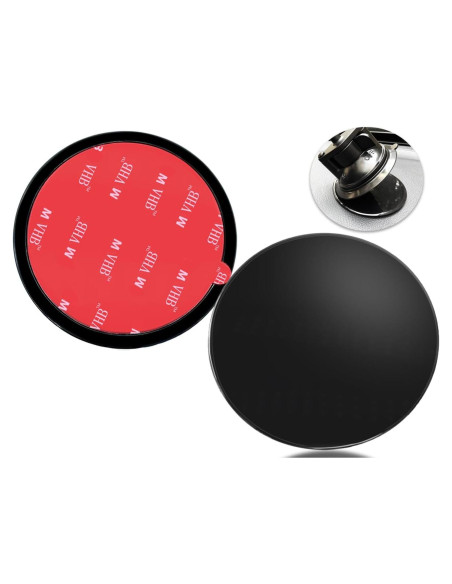 Paquete de 2 Discos de Montaje Adhesivos 95mm AYWFEY