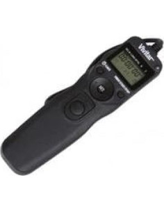 Liberador de obturador digital Vivitar con temporizador LCD para DSLR Olympus E30 2