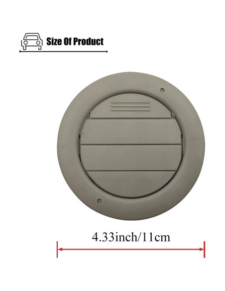 Ventilaciones de Techo AC Calefacción LXROAR01 para Ford Transit 2015-2025