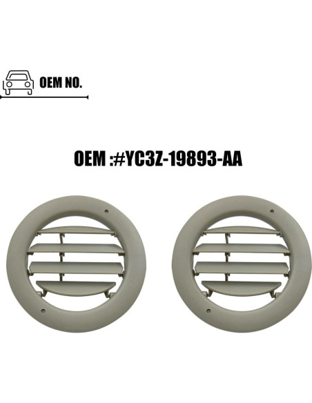 Ventilaciones de Techo AC Calefacción LXROAR01 para Ford Transit 2015-2025