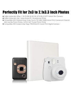 Álbum de Fotos para Cámara Instantánea Fujifilm Instax Mini 2