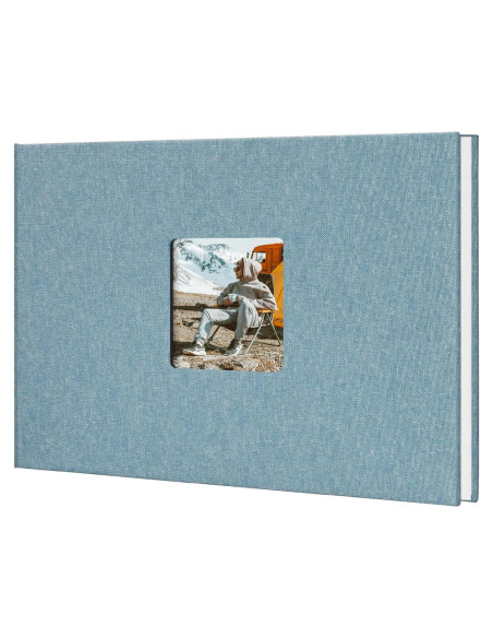 Álbum de Fotos 1DOT2 Azul Cian 30 Páginas 7.5x5.7"