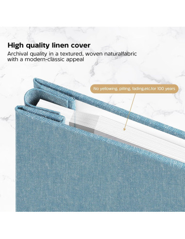 Álbum de Fotos 1DOT2 Azul Cian 30 Páginas 7.5x5.7"