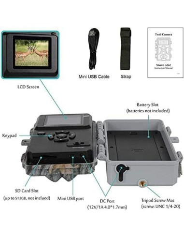 Cámara de Monitoreo BLAZEVIDEO 48MP 1296P Resistente IP66