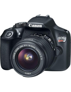 Cámara DSLR Canon EOS Rebel T6 18-55mm + 64GB + filtros + kit 2