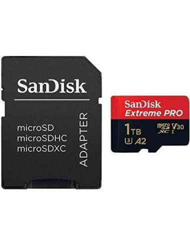 Tarjeta MicroSD SanDisk Extreme Pro 1TB 200MB/s + Lector
