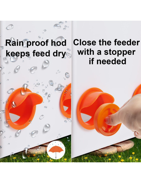 Kit Comedero Automático para Pollos GIGULES 12 Unidades