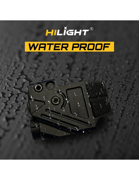 Linterna HiLight Tactical P3BGL 500 Lúmenes LED y Láser Azul/Verde