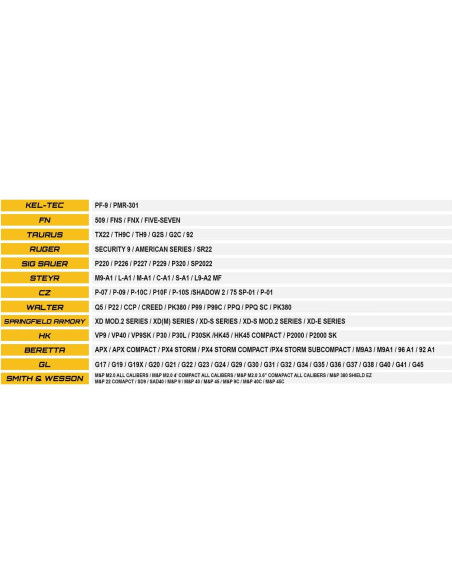 Linterna HiLight Tactical P3BGL 500 Lúmenes LED y Láser Azul/Verde