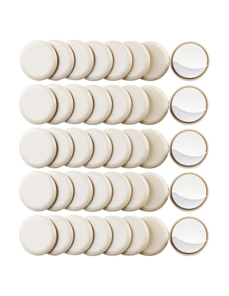 40 Deslizadores de Muebles Autoadhesivos Liyic 4.45cm