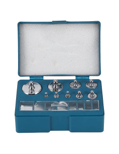 Juego de Pesas de Calibración Ejoyous 17Pcs 10mg-100g