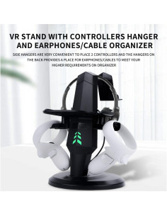Soporte de Carga TechKen para Auriculares VR Quest 2 2