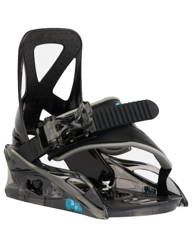 Fijaciones de Snowboard Burton Grom Negro Medio Niños