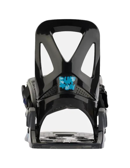 Fijaciones de Snowboard Burton Grom Negro Medio Niños