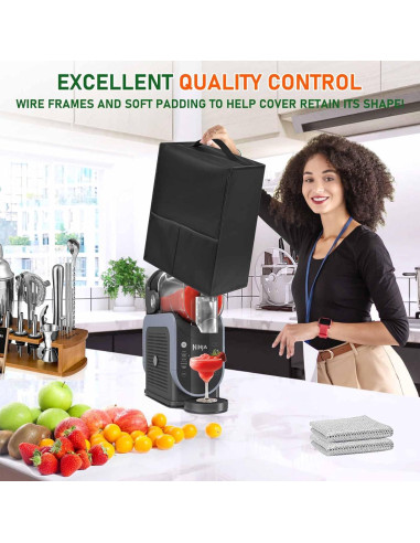 Cubierta de polvo para máquina de batidos Ninja FS301 - 45x17x43 cm