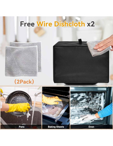 Cubierta de polvo para máquina de batidos Ninja FS301 - 45x17x43 cm