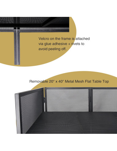 Cabina de DJ Profesional Sound Town STDJB-4020 con Paneles