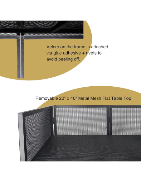 Cabina de DJ Profesional Sound Town STDJB-4020 con Paneles