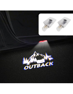Proyector de Logo LED de Puerta Uunonaha Outback Blanco HD 2
