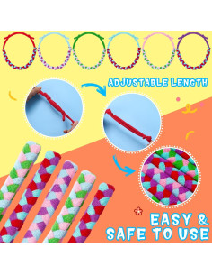 Collares Masticables Sensoriales Henoyso 12 Pcs Tela Absorbente 2