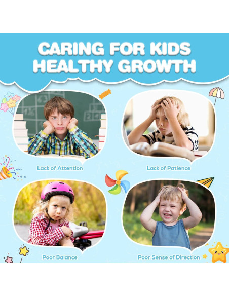 Silla giratoria sensorial para niños autistas Yongkang - Azul