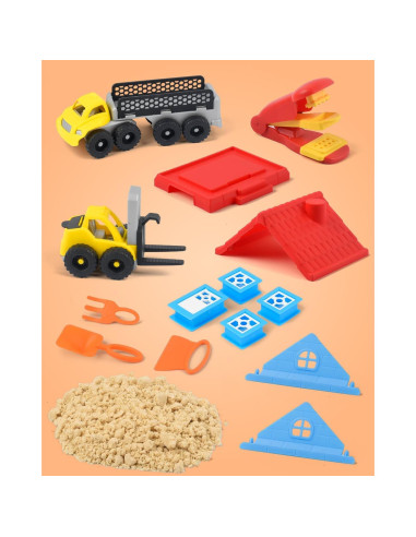 Juego de Arena Sensorial Moldeable 0.70 kg - Yijingxuan