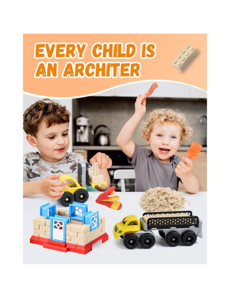 Juego de Arena Sensorial Moldeable 0.70 kg - Yijingxuan Juego de Arena Sensorial Moldeable 0.70 kg - Yijingxuan