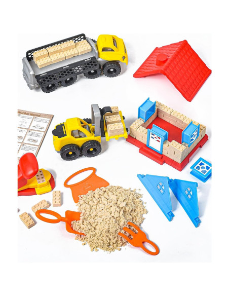 Juego de Arena Sensorial Moldeable 0.70 kg - Yijingxuan Juego de Arena Sensorial Moldeable 0.70 kg - Yijingxuan