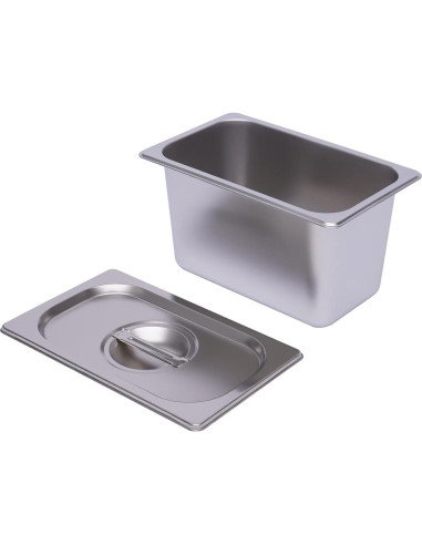 Calentador de Comida Eléctrico VONZOER 4 Sartenes 600W 16L