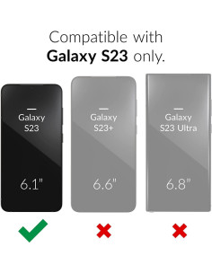 Funda DEERLAMN para Samsung Galaxy S23 6.1" a prueba de golpes 2