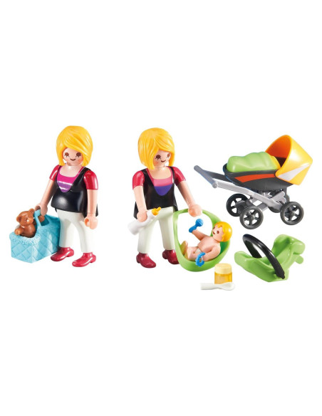 Accesorios Playmobil Madre Embarazada con Bebé 6447
