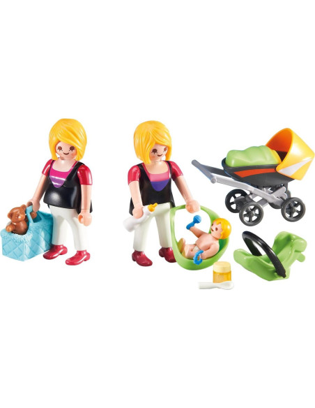 Accesorios Playmobil Madre Embarazada con Bebé 6447