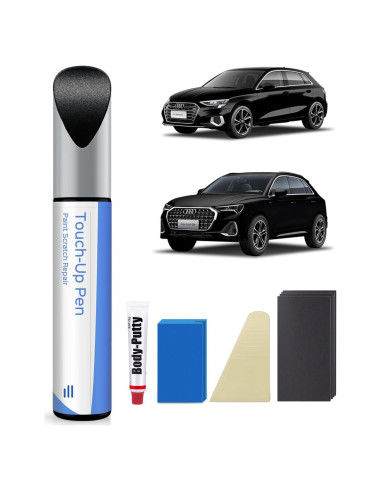 Kit de Pintura de Retoque PARTS4EV Negro Brillante LY9B 11.8 ml