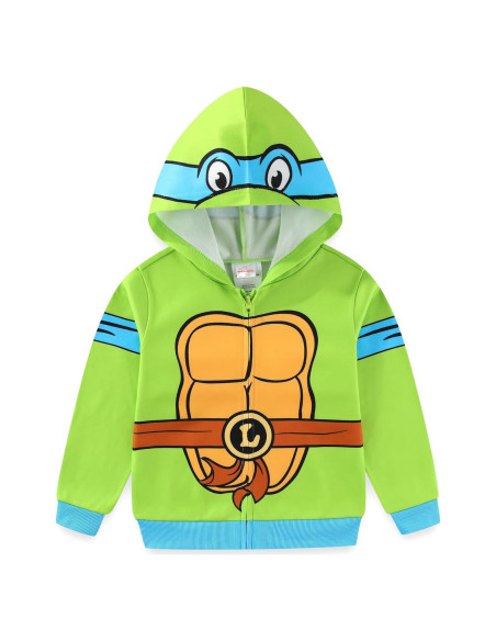 Sudadera con capucha Nickelodeon TMNT Leonardo para niños