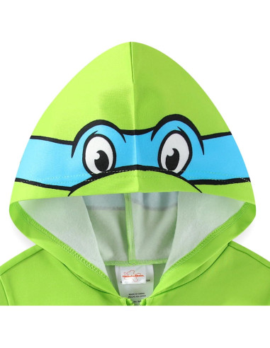 Sudadera con capucha Nickelodeon TMNT Leonardo para niños