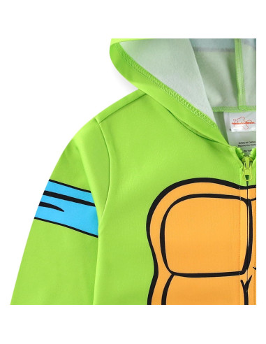 Sudadera con capucha Nickelodeon TMNT Leonardo para niños