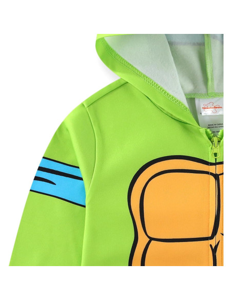 Sudadera con capucha Nickelodeon TMNT Leonardo para niños