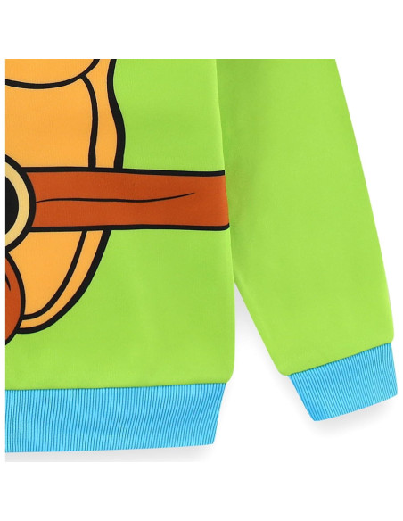 Sudadera con capucha Nickelodeon TMNT Leonardo para niños