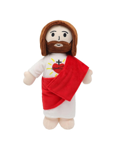Muñeco de Peluche Jesús 33 cm Yelakey Regalo Religioso