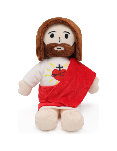 Muñeco de Peluche Jesús 33 cm Yelakey Regalo Religioso