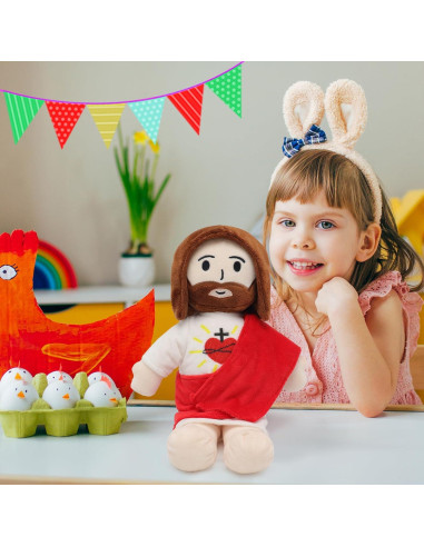 Muñeco de Peluche Jesús 33 cm Yelakey Regalo Religioso