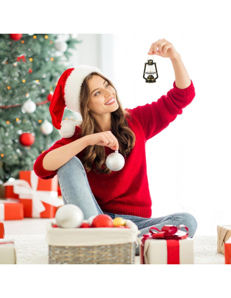 10 Mini Lámparas de Aceite Vintage Artibetter para Decoración