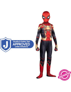 Traje Oficial Deluxe Zentai Spider-Man MARVEL para Jóvenes L 2