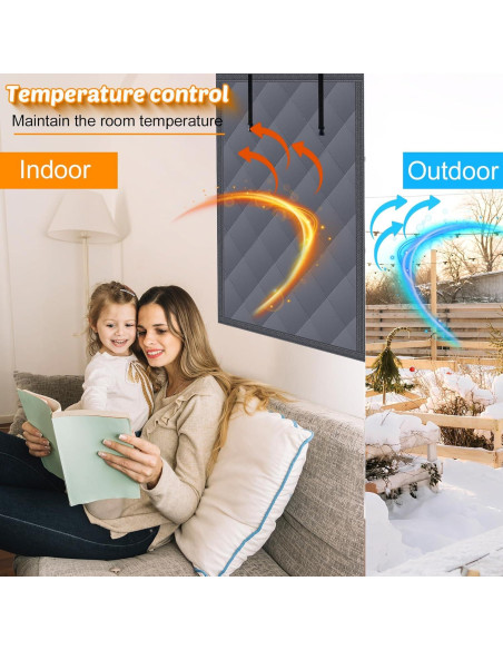 Cubierta Aislante de Ventana 71x99cm NNG para Invierno