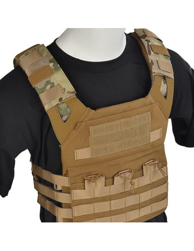 Almohadilla de Hombro Táctica Yashaly 22x6.5cm Nylon 1000D