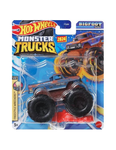 Hot Wheels Monster Trucks Bigfoot 4x4x4 1:64 Metal Fundido