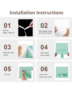 Cortina Opaca WdFour 20x91 cm Aqua para Ventanas de Aula 2