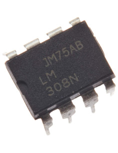 5 Piezas Amplificador Operacional LM308N Bridgold IC Doble 2