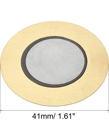 Discos Piezoeléctricos uxcell 41mm para Guitarras Acústicas - 5 Pcs