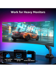 Soporte de Monitor Ultrawide MOUNTUP 22-43" 1-15 kg Ajustable 2